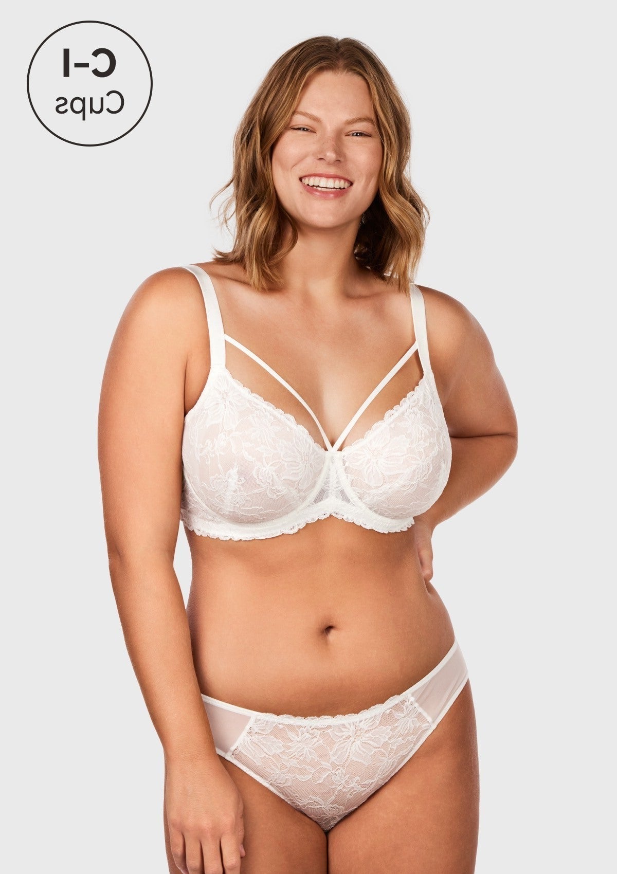 Pretty In Petals Unlined Strappy Lace Bra