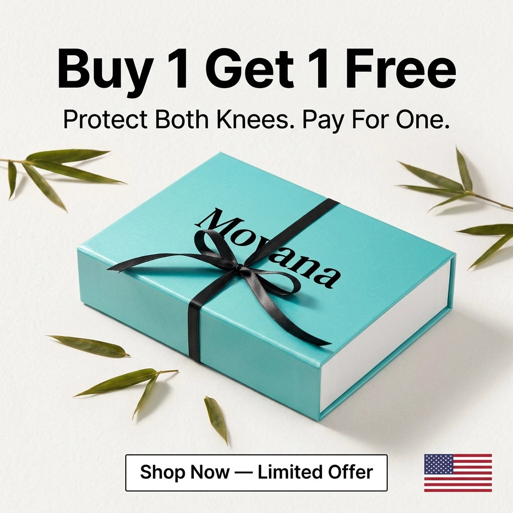 FitSlim Movana™ : The bamboo knee sleeve trusted by thousands of Americans to relieve knee pain and discomfort.