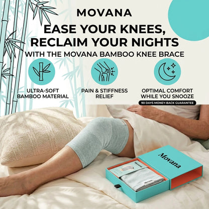 FitSlim Movana™ : The bamboo knee sleeve trusted by thousands of Americans to relieve knee pain and discomfort.
