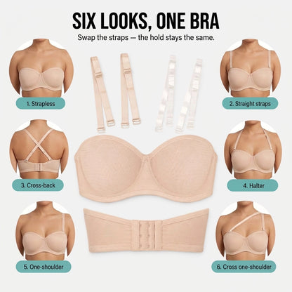Anchored Multiway Strapless Bra