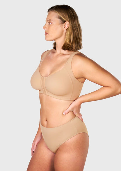 AlignFit Front Closure Posture Corrector Wireless Minimizer Full Coverage Bra