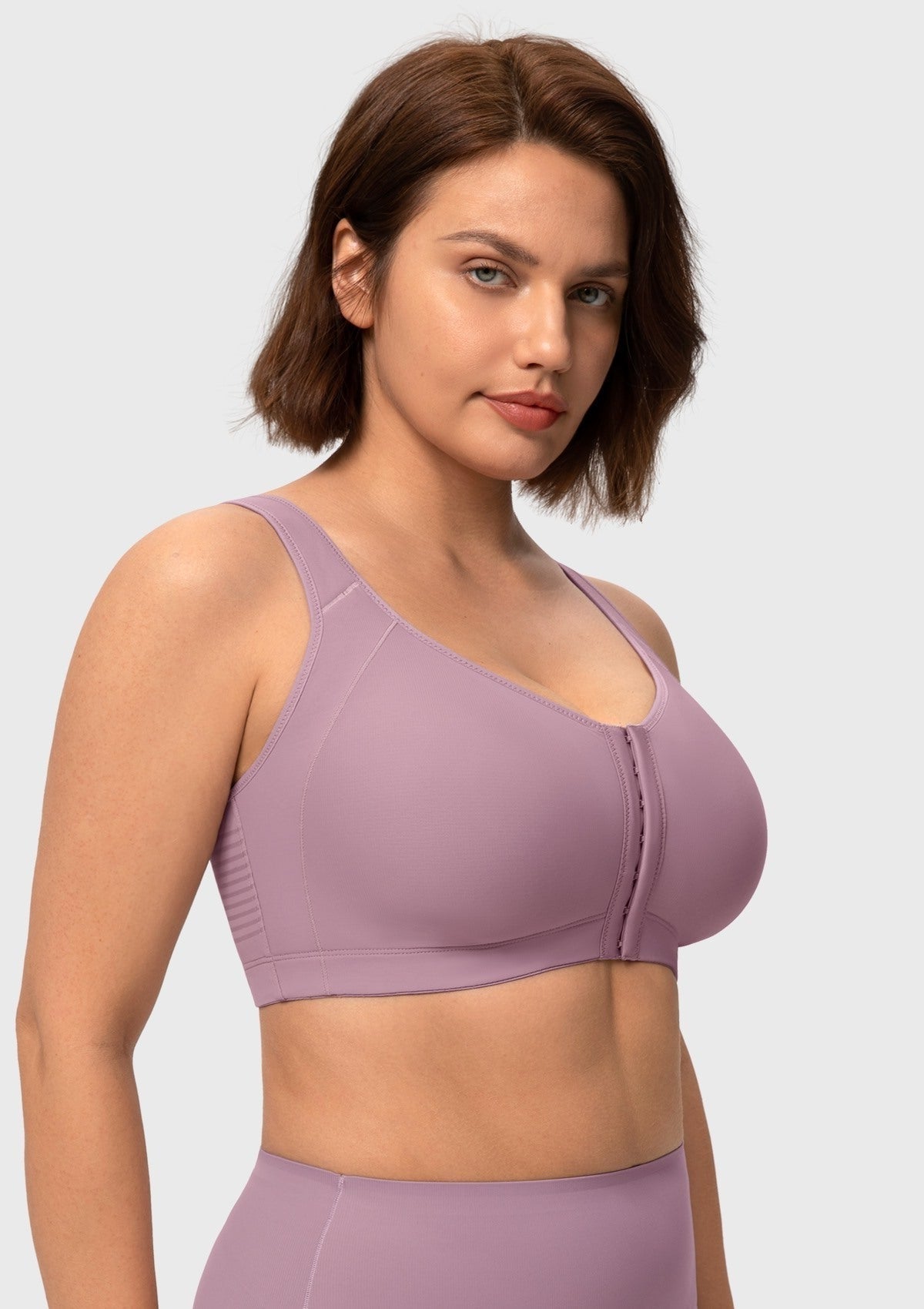 AlignFit Front Closure Posture Corrector Wireless Minimizer Full Coverage Bra