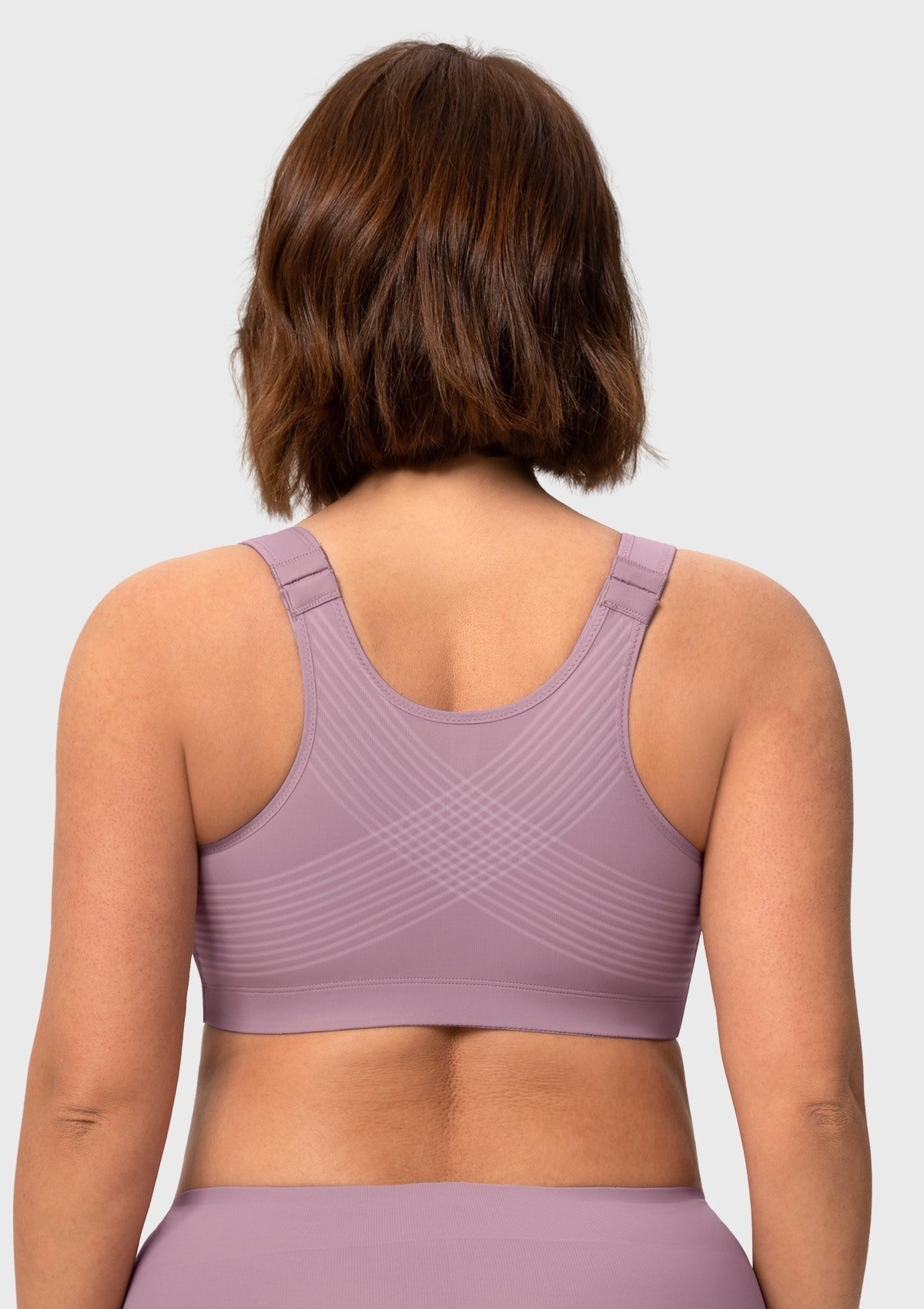 AlignFit Front Closure Posture Corrector Wireless Minimizer Full Coverage Bra