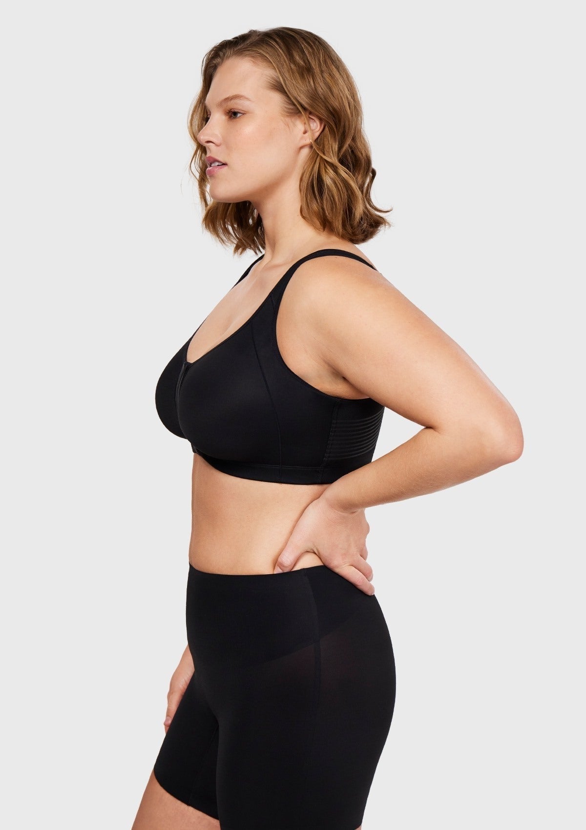 AlignFit Front Closure Posture Corrector Wireless Minimizer Full Coverage Bra