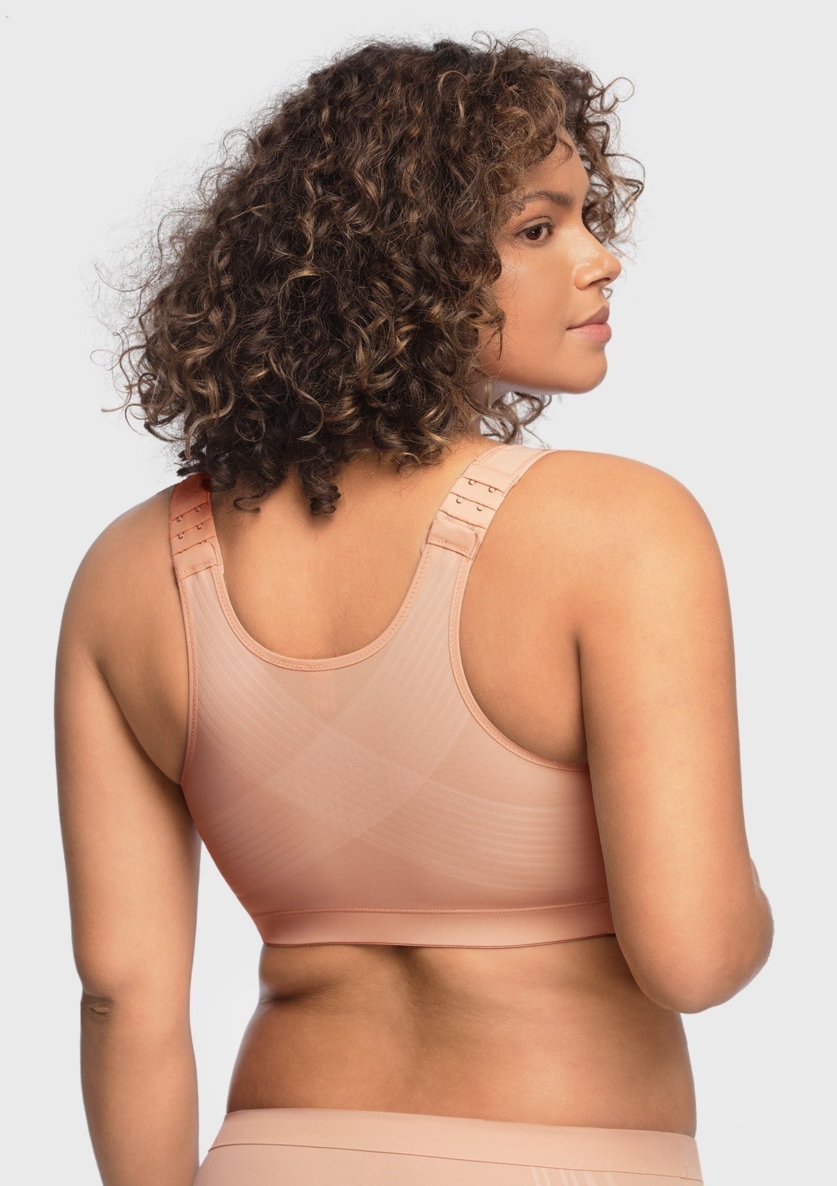 AlignFit Front Closure Posture Corrector Wireless Minimizer Full Coverage Bra