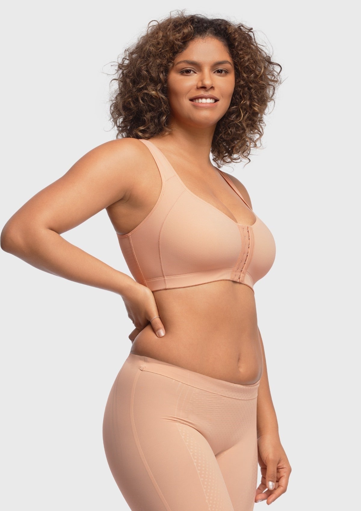 AlignFit Front Closure Posture Corrector Wireless Minimizer Full Coverage Bra