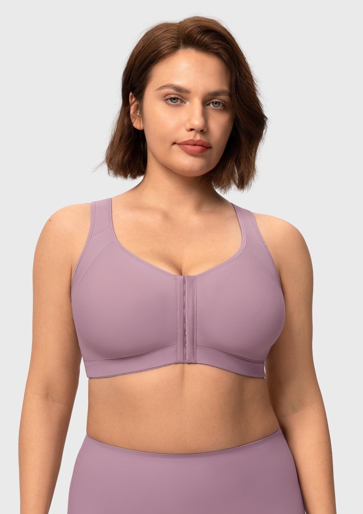 AlignFit Front Closure Posture Corrector Wireless Minimizer Full Coverage Bra