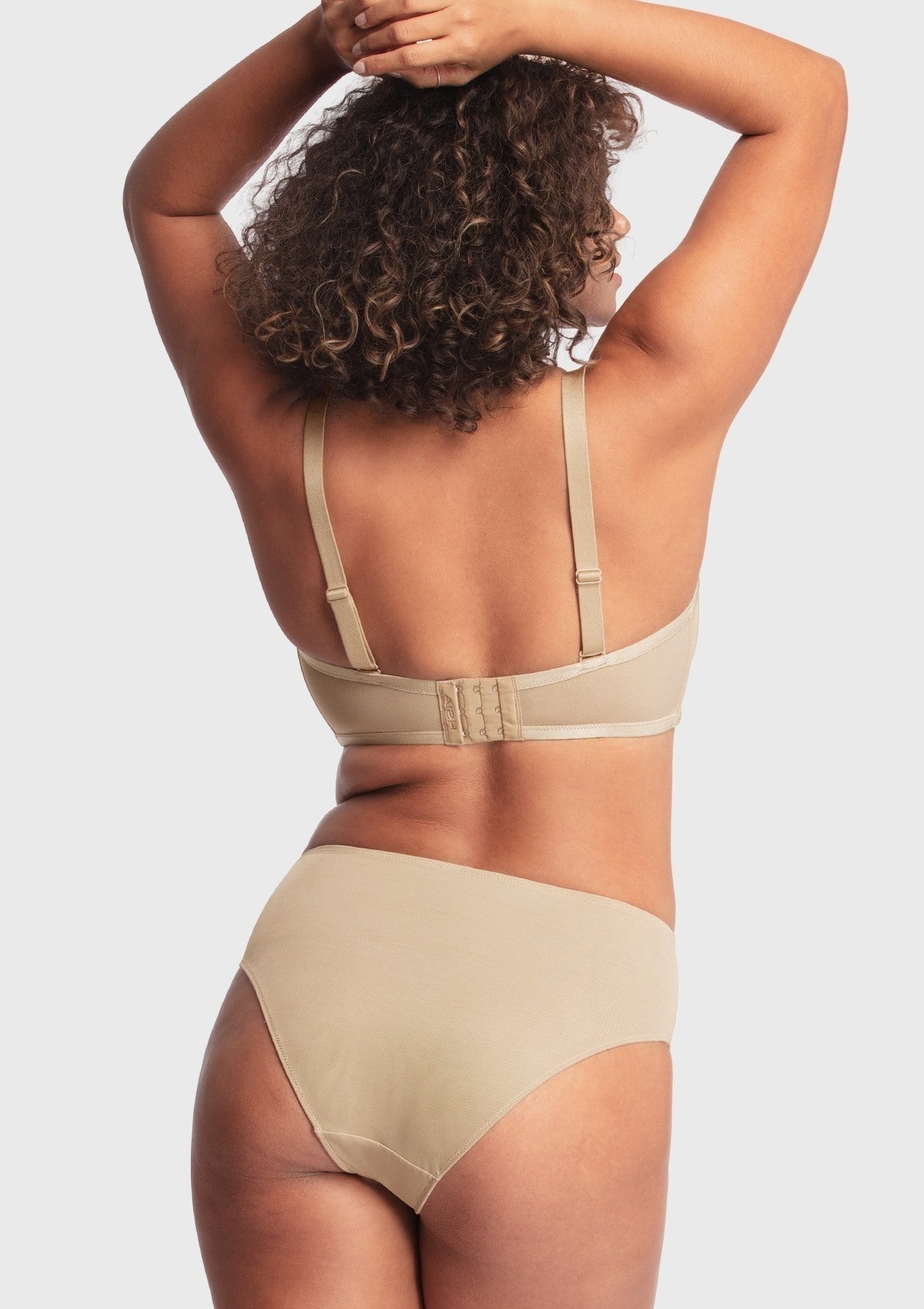 Bella Sheer Mesh Unlined Underwire Strapless Balconette Bra