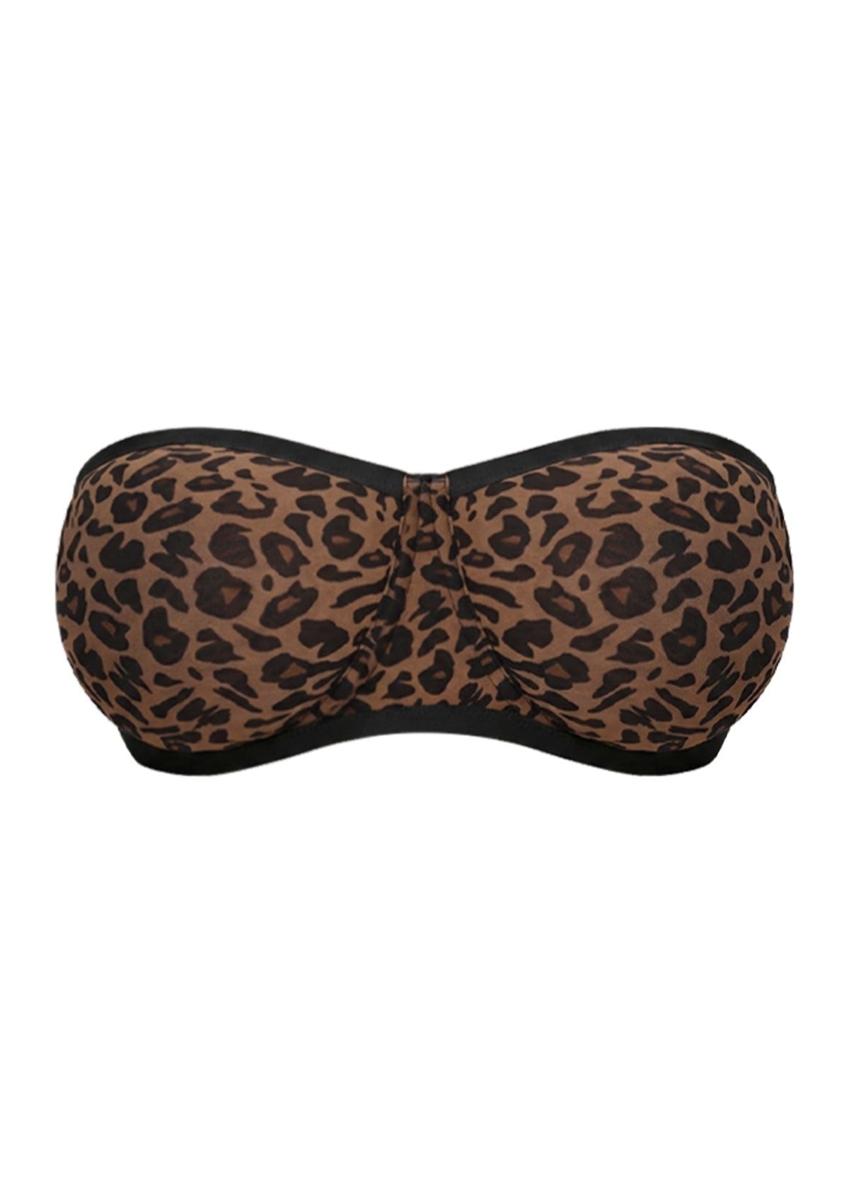 Bella Sheer Mesh Unlined Underwire Strapless Balconette Bra