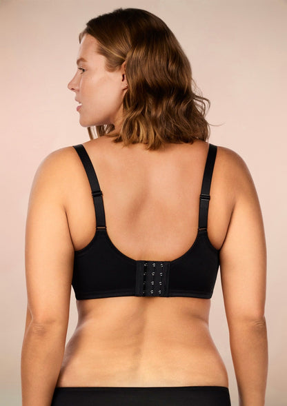 Billie Cross Front Strap Smooth Sheer Mesh Underwire Bra
