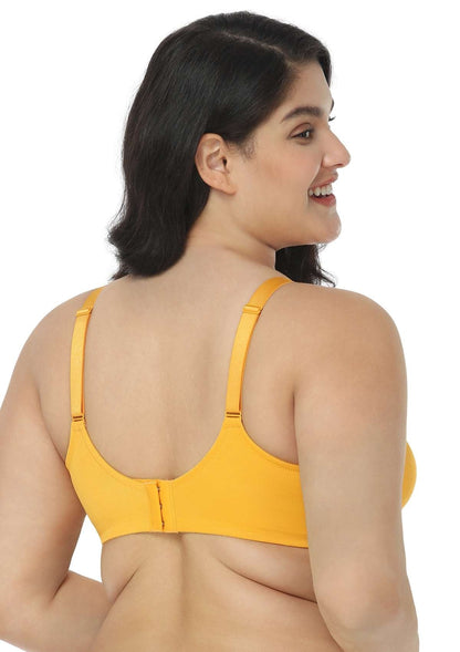Billie Cross Front Strap Smooth Sheer Mesh Underwire Bra