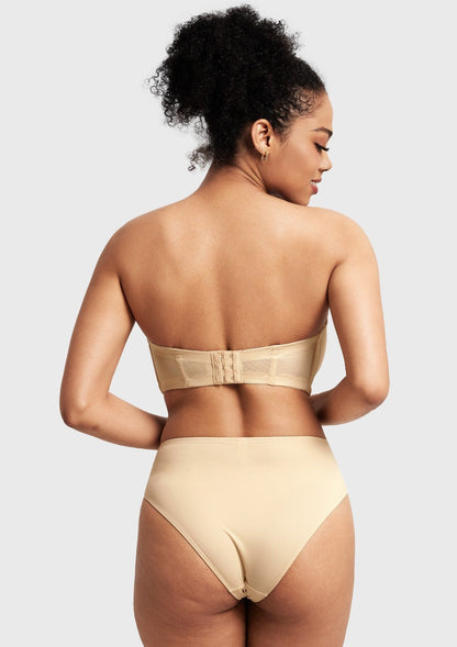 Classic Comfort Multiway Lightly Padded Underwire Strapless Bra