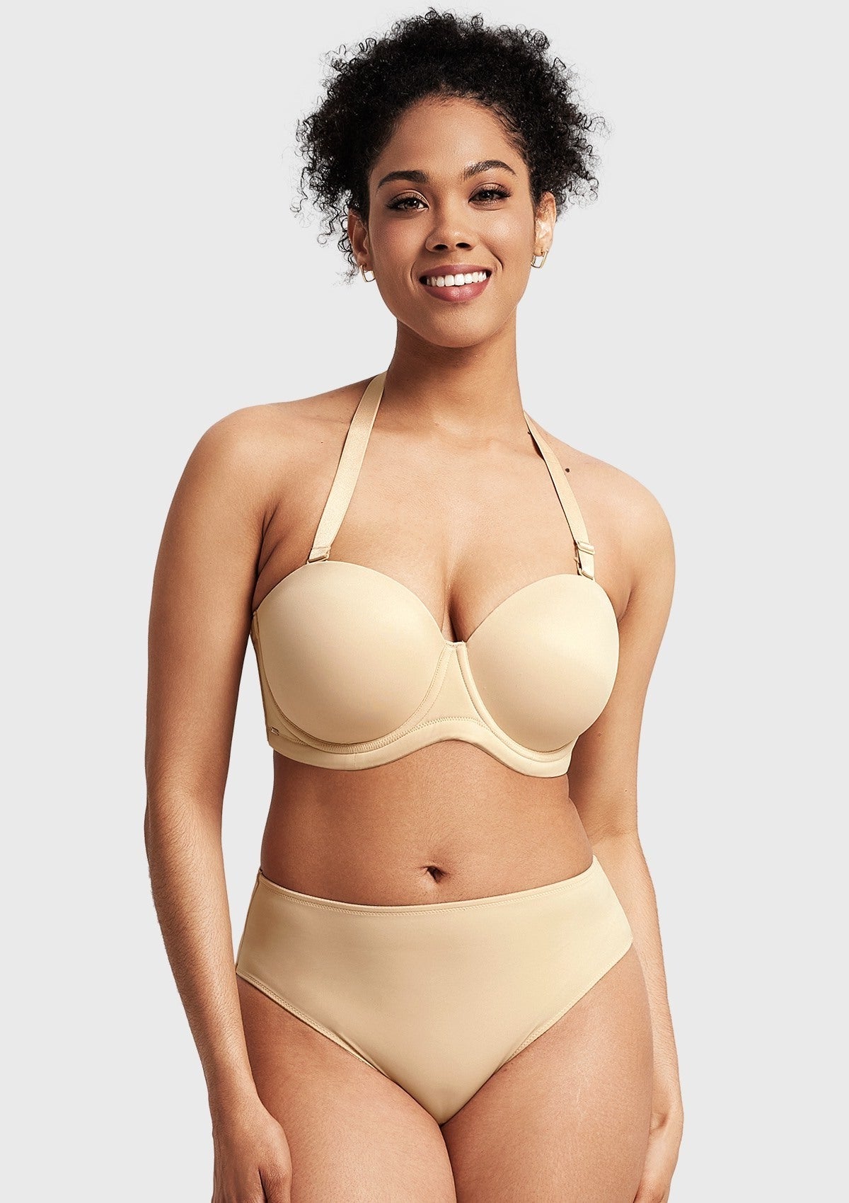 Classic Comfort Multiway Lightly Padded Underwire Strapless Bra