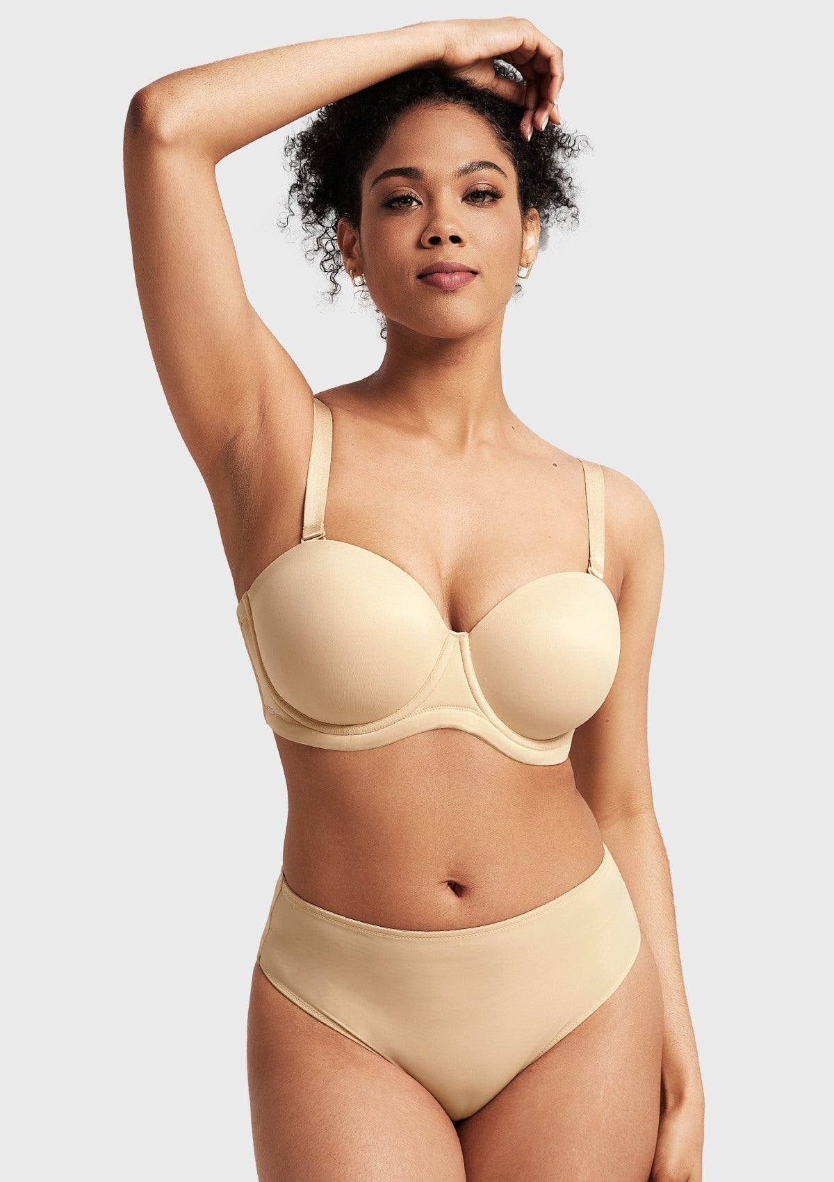Classic Comfort Multiway Lightly Padded Underwire Strapless Bra