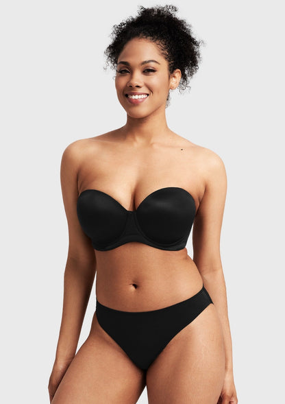 Classic Comfort Multiway Lightly Padded Underwire Strapless Bra