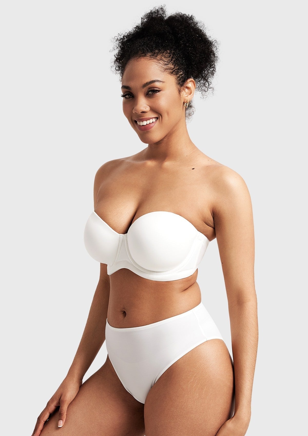 Classic Comfort Multiway Lightly Padded Underwire Strapless Bra
