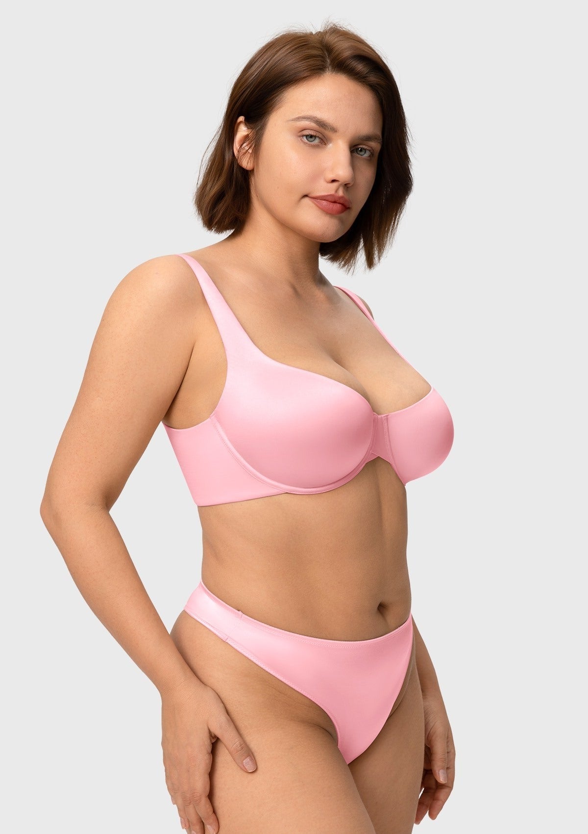 Cloud Satin Seamless Balconette T-Shirt Bra