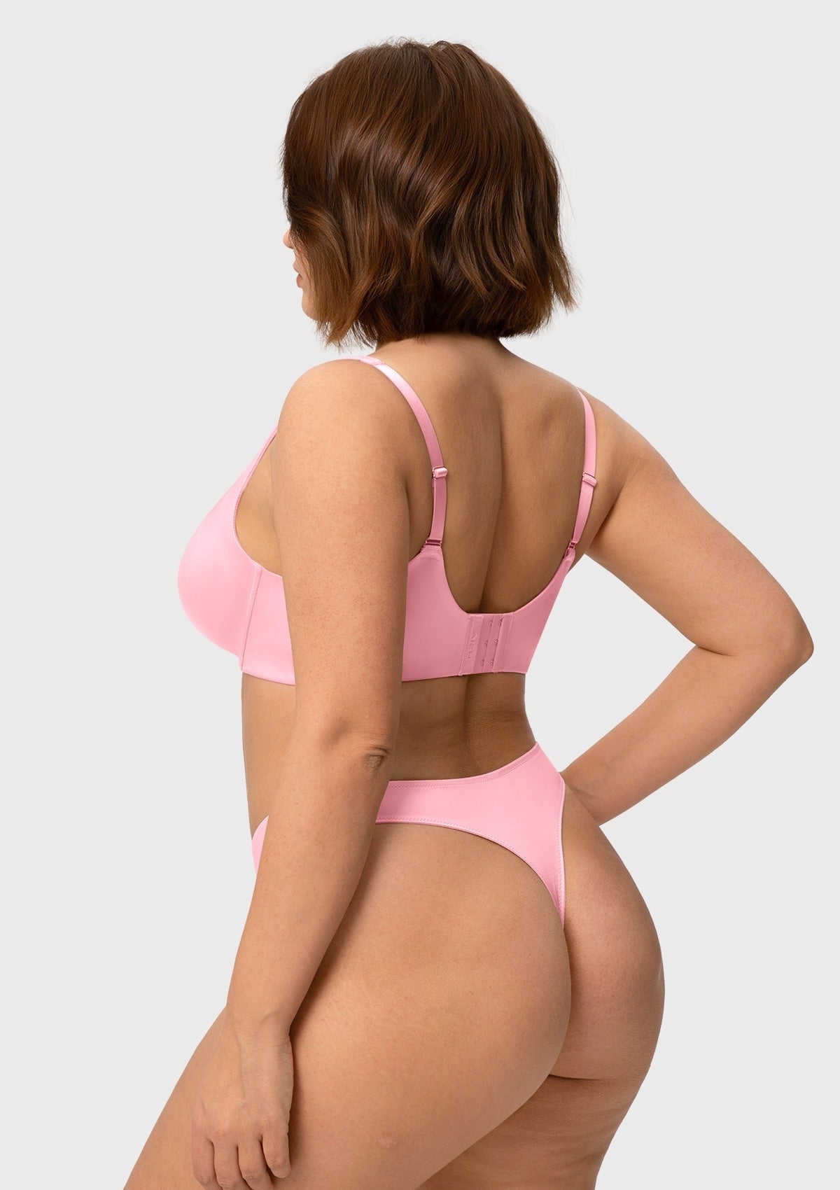 Cloud Satin Seamless Balconette T-Shirt Bra