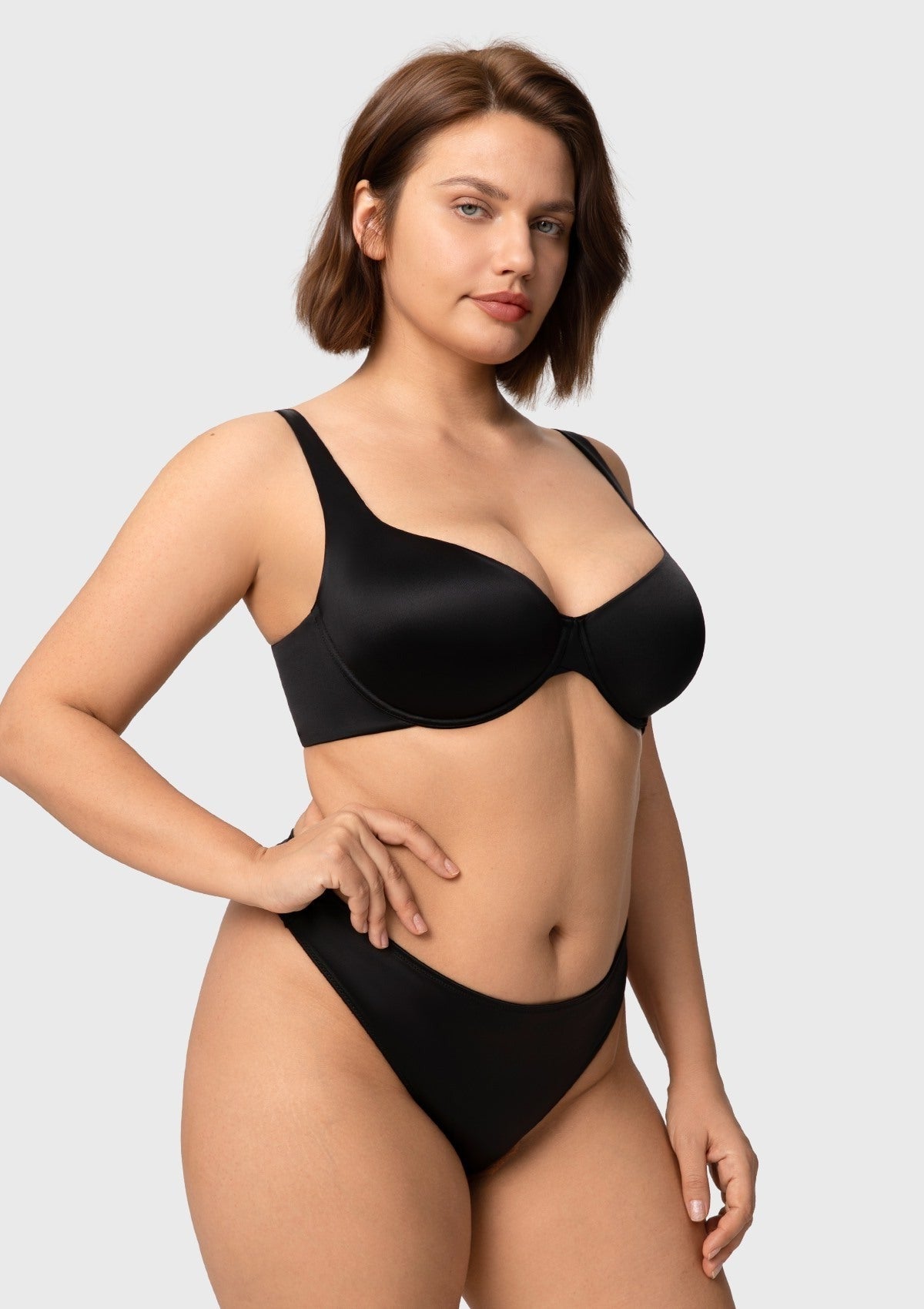 Cloud Satin Seamless Balconette T-Shirt Bra