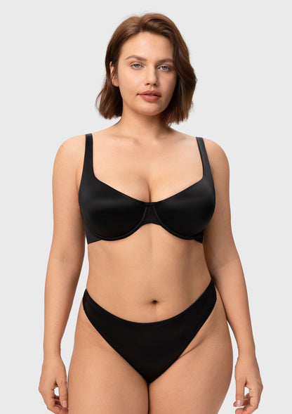 Cloud Satin Seamless Balconette T-Shirt Bra