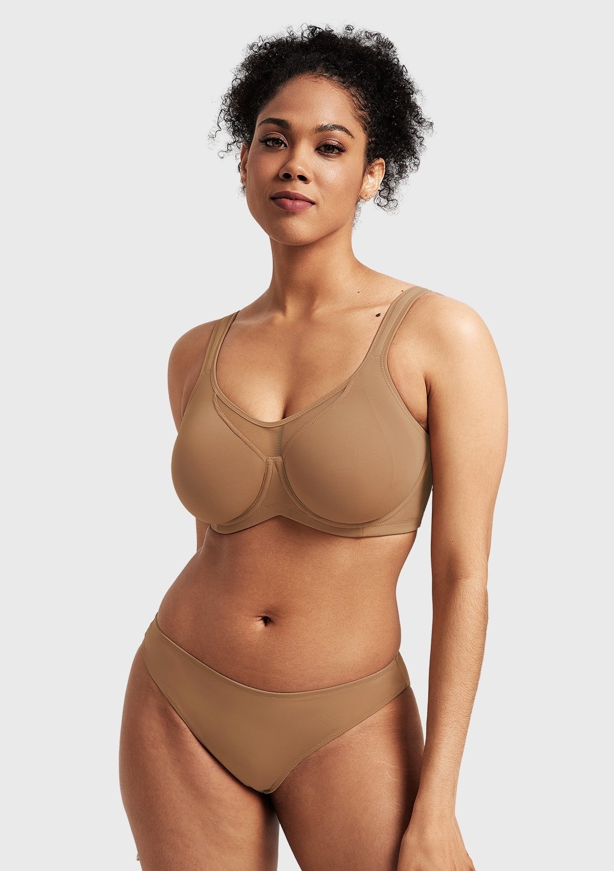 CoolComfort Smoothing Unlined Underwire Minimizer Bra