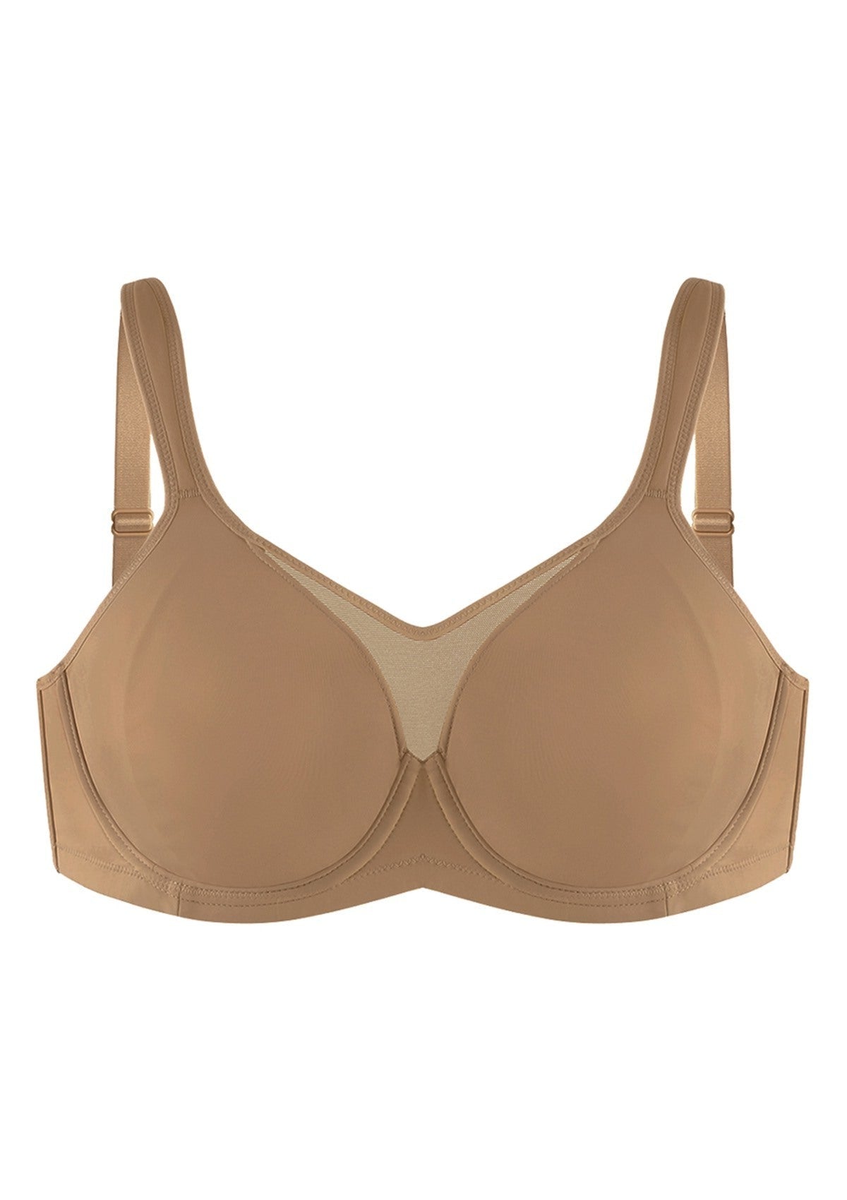 CoolComfort Smoothing Unlined Underwire Minimizer Bra