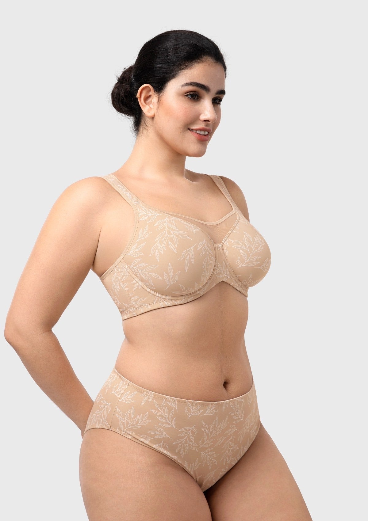 CoolComfort Smoothing Unlined Underwire Minimizer Bra