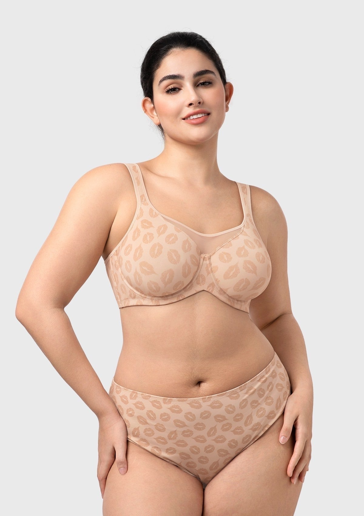 CoolComfort Smoothing Unlined Underwire Minimizer Bra