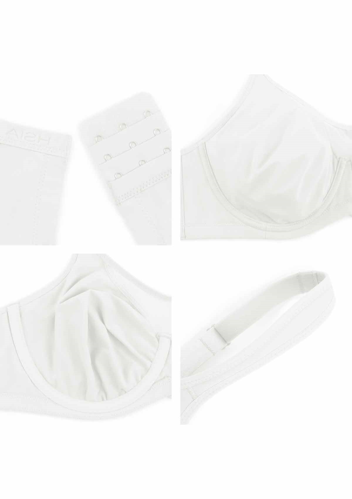 CoolComfort Smoothing Full Coverage Unlined Underwire Minimizer Bra