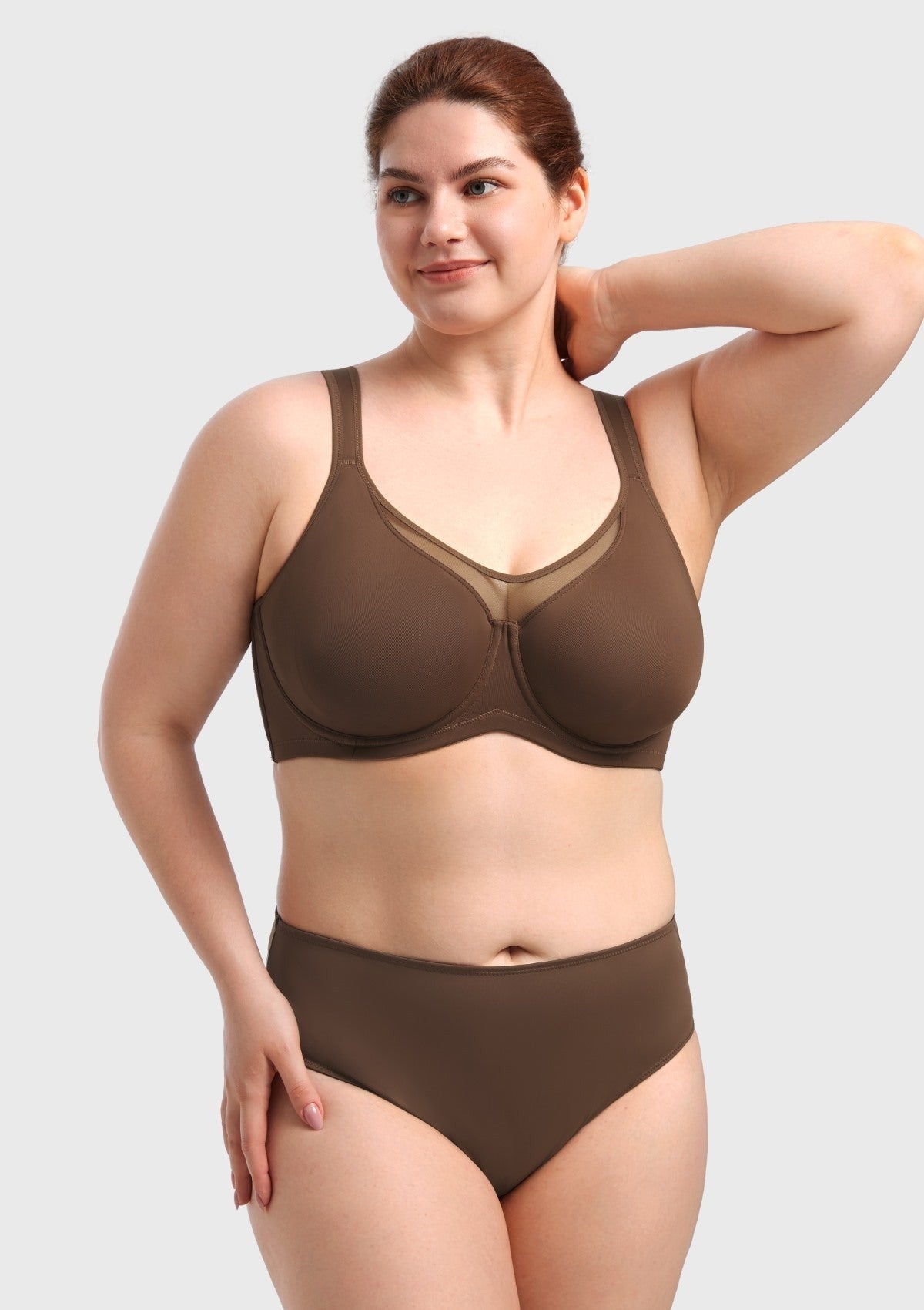 CoolComfort Smoothing Unlined Underwire Minimizer Bra