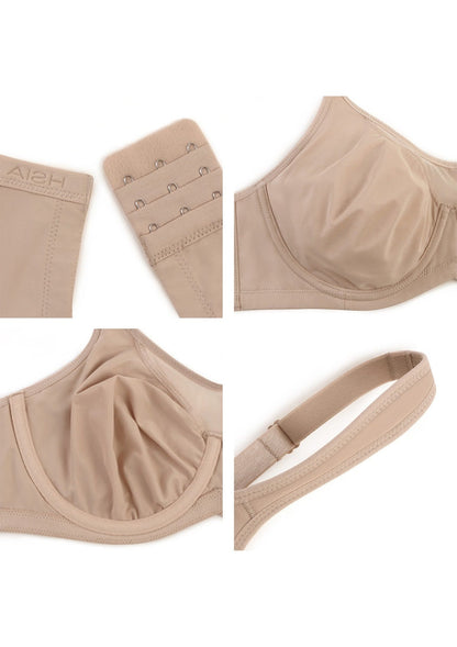 CoolComfort Smoothing Full Coverage Unlined Underwire Minimizer Bra