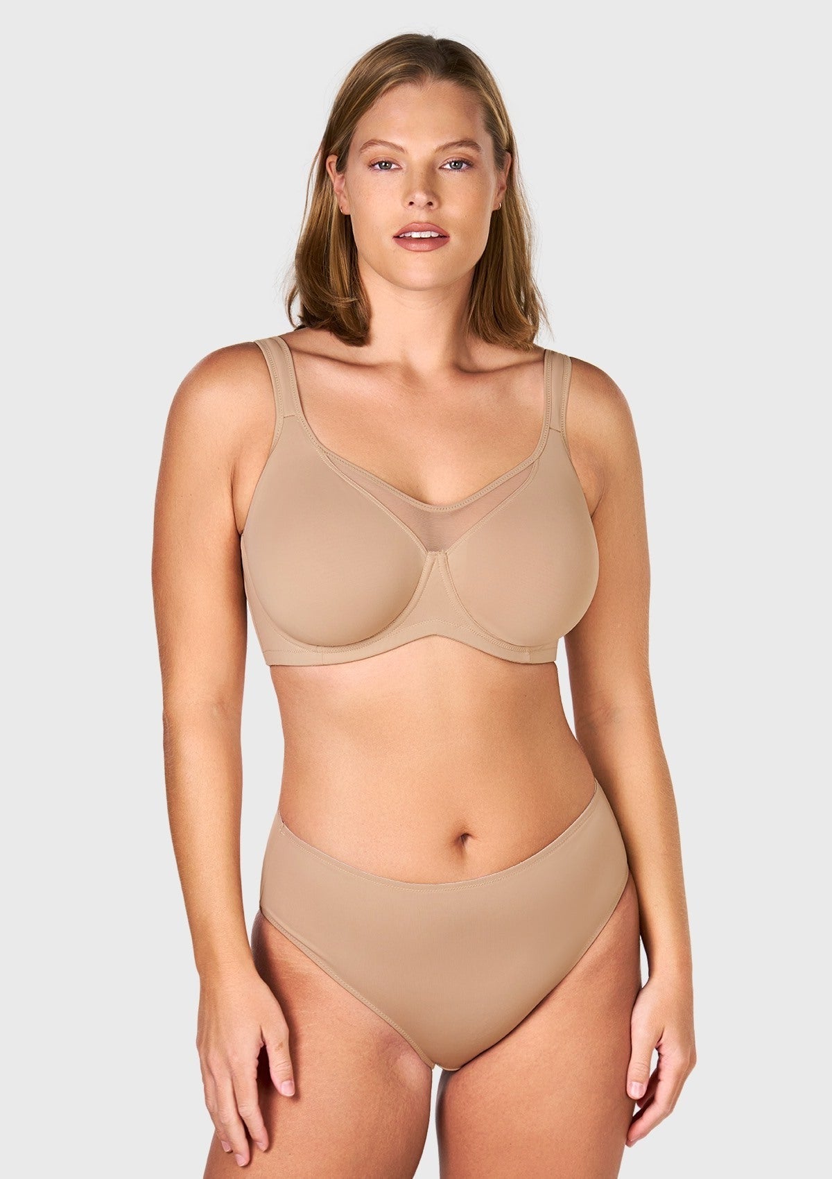 CoolComfort Smoothing Unlined Minimizer Underwire Bra