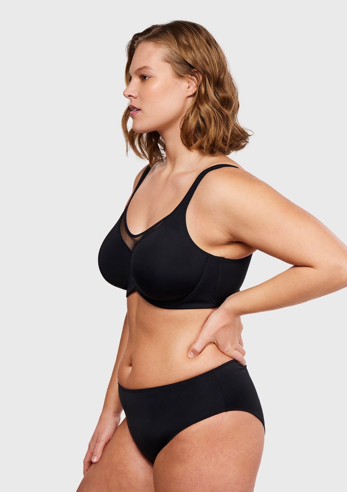 CoolComfort Smoothing Unlined Minimizer Underwire Bra