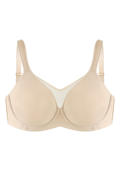 CoolComfort Smoothing Unlined Minimizer Underwire Bra
