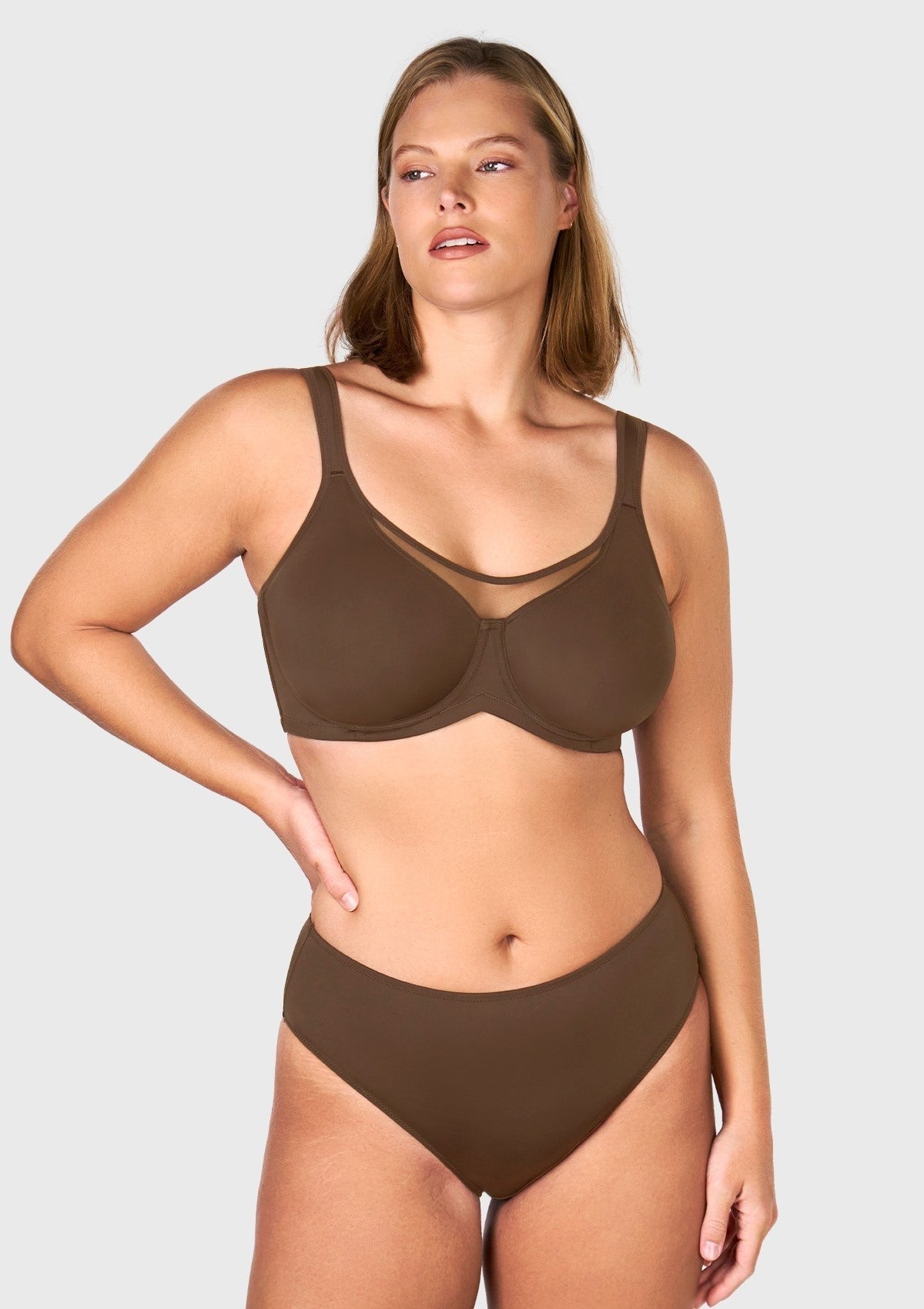 CoolComfort Smoothing Unlined Minimizer Underwire Bra