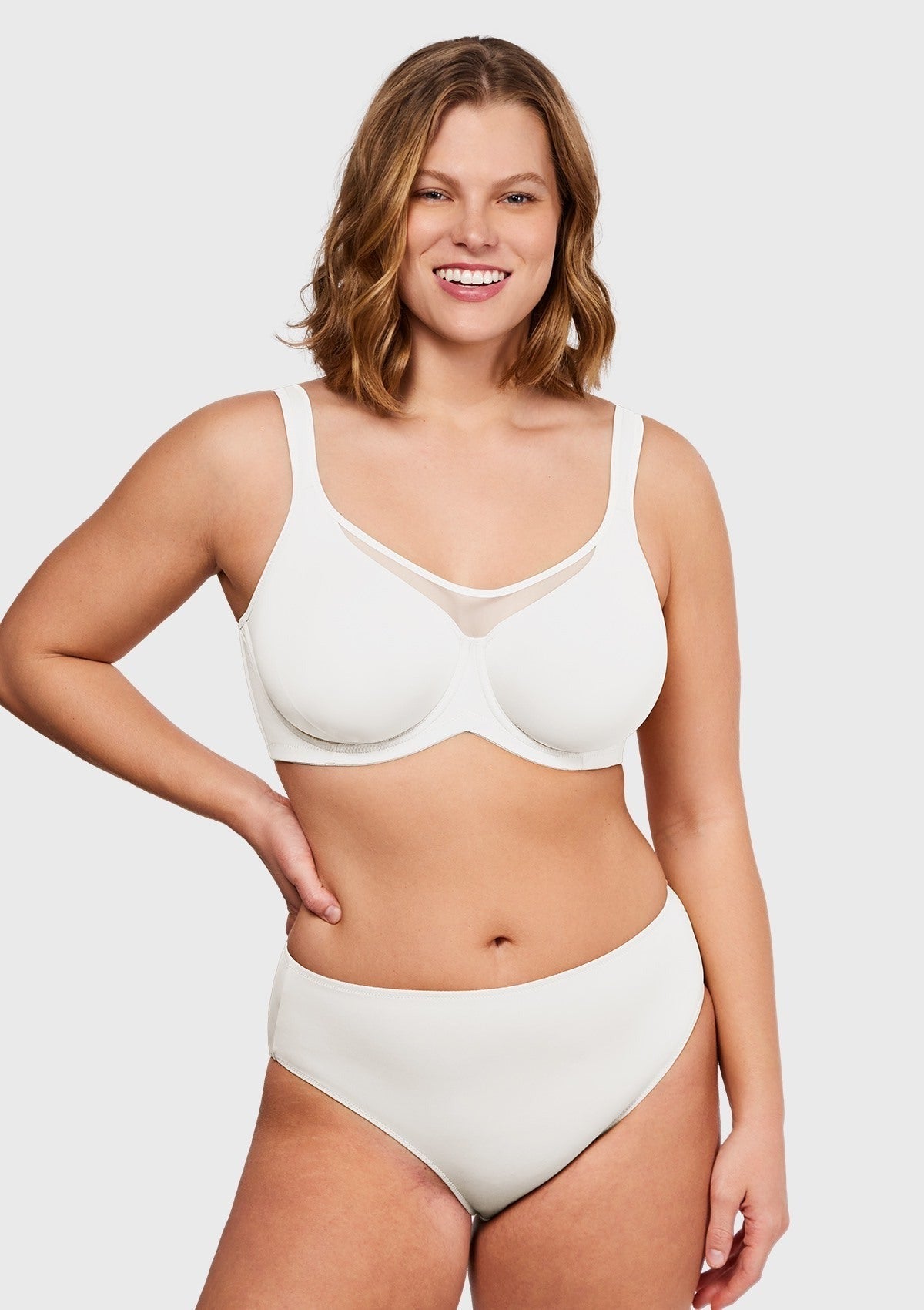 CoolComfort Smoothing Unlined Minimizer Underwire Bra