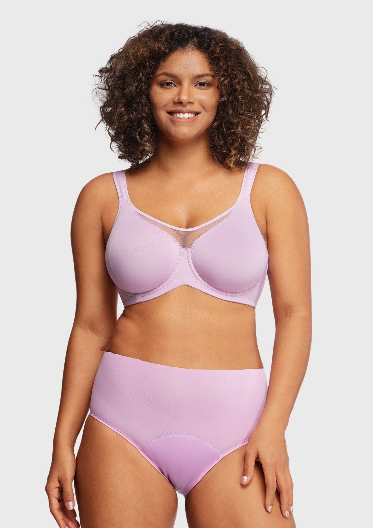CoolComfort Smoothing Unlined Minimizer Underwire Bra