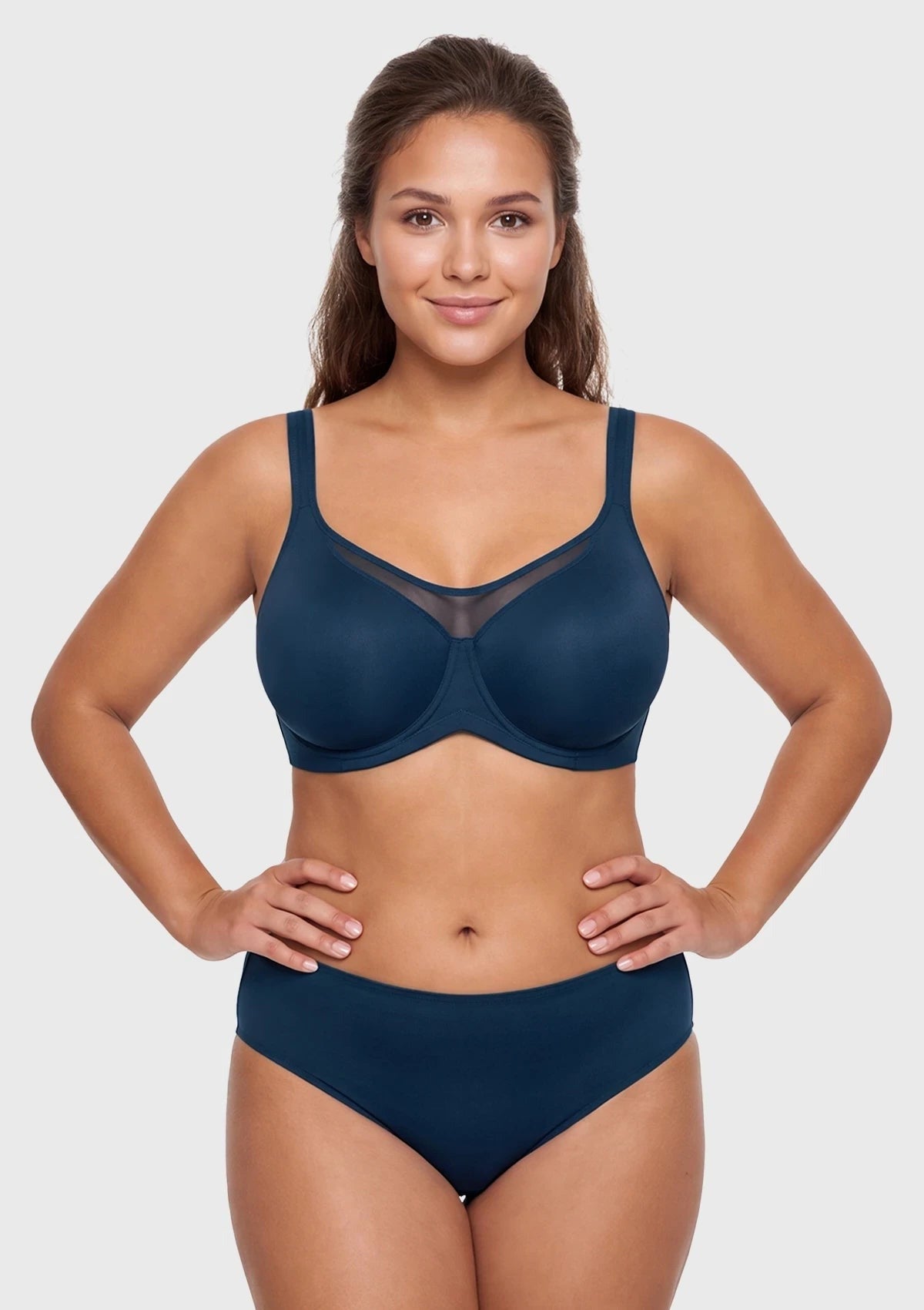CoolComfort Smoothing Unlined Minimizer Underwire Bra