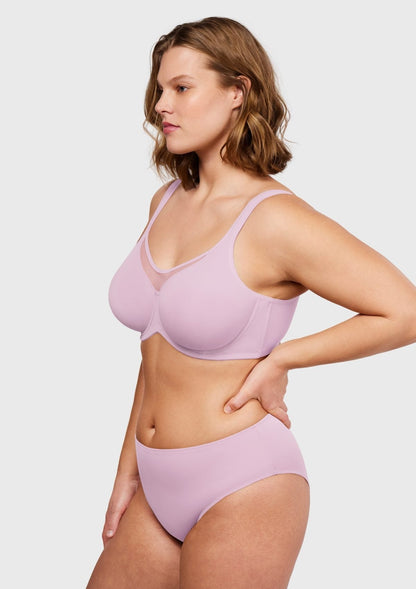 CoolComfort Smoothing Unlined Minimizer Underwire Bra