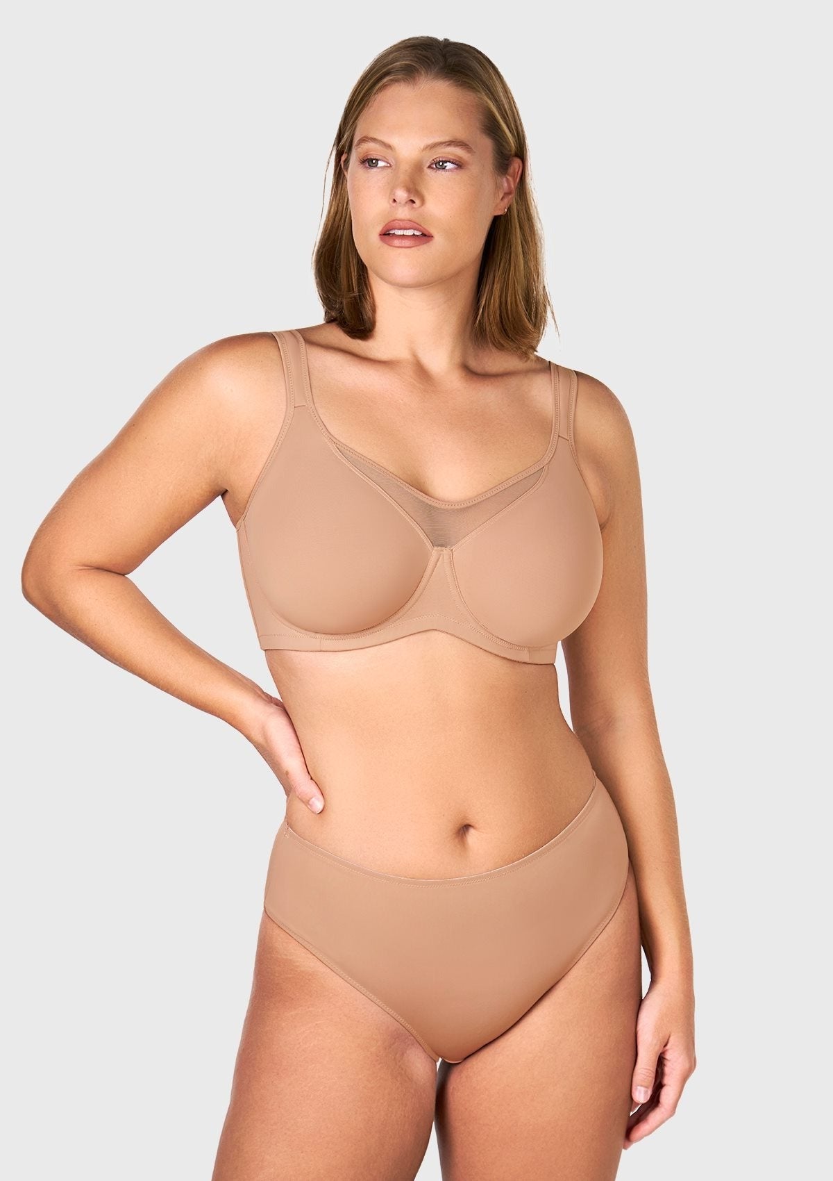CoolComfort Smoothing Unlined Minimizer Underwire Bra