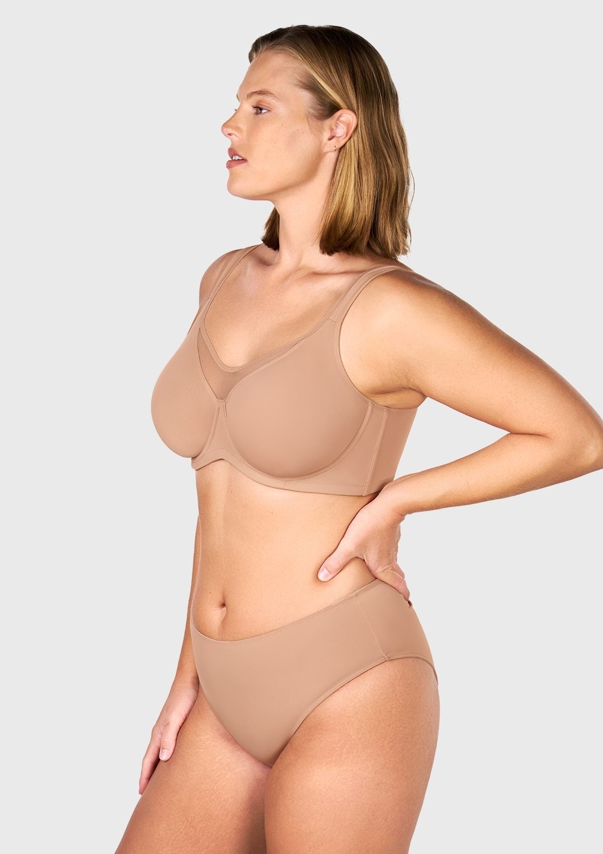 CoolComfort Smoothing Unlined Minimizer Underwire Bra