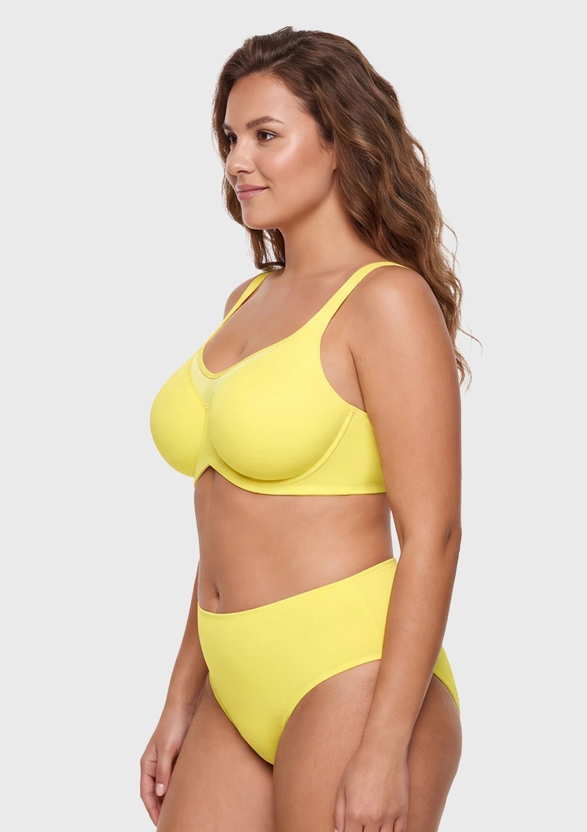 CoolComfort Smoothing Unlined Minimizer Underwire Bra