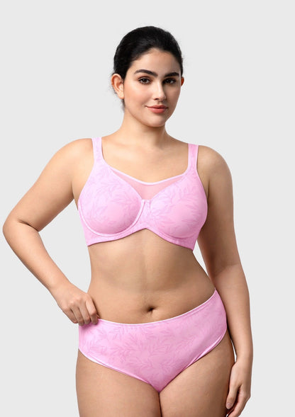 CoolComfort Smoothing Unlined Minimizer Underwire Bra