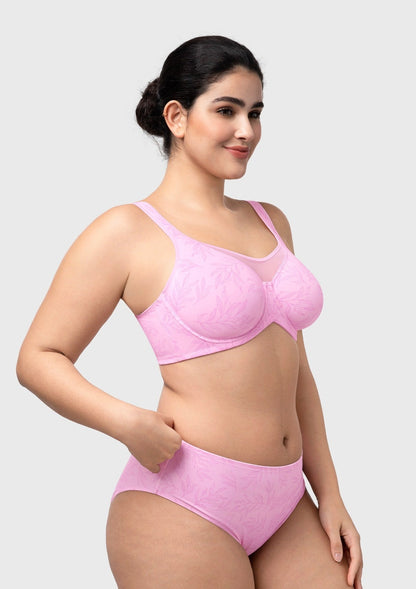 CoolComfort Smoothing Unlined Minimizer Underwire Bra