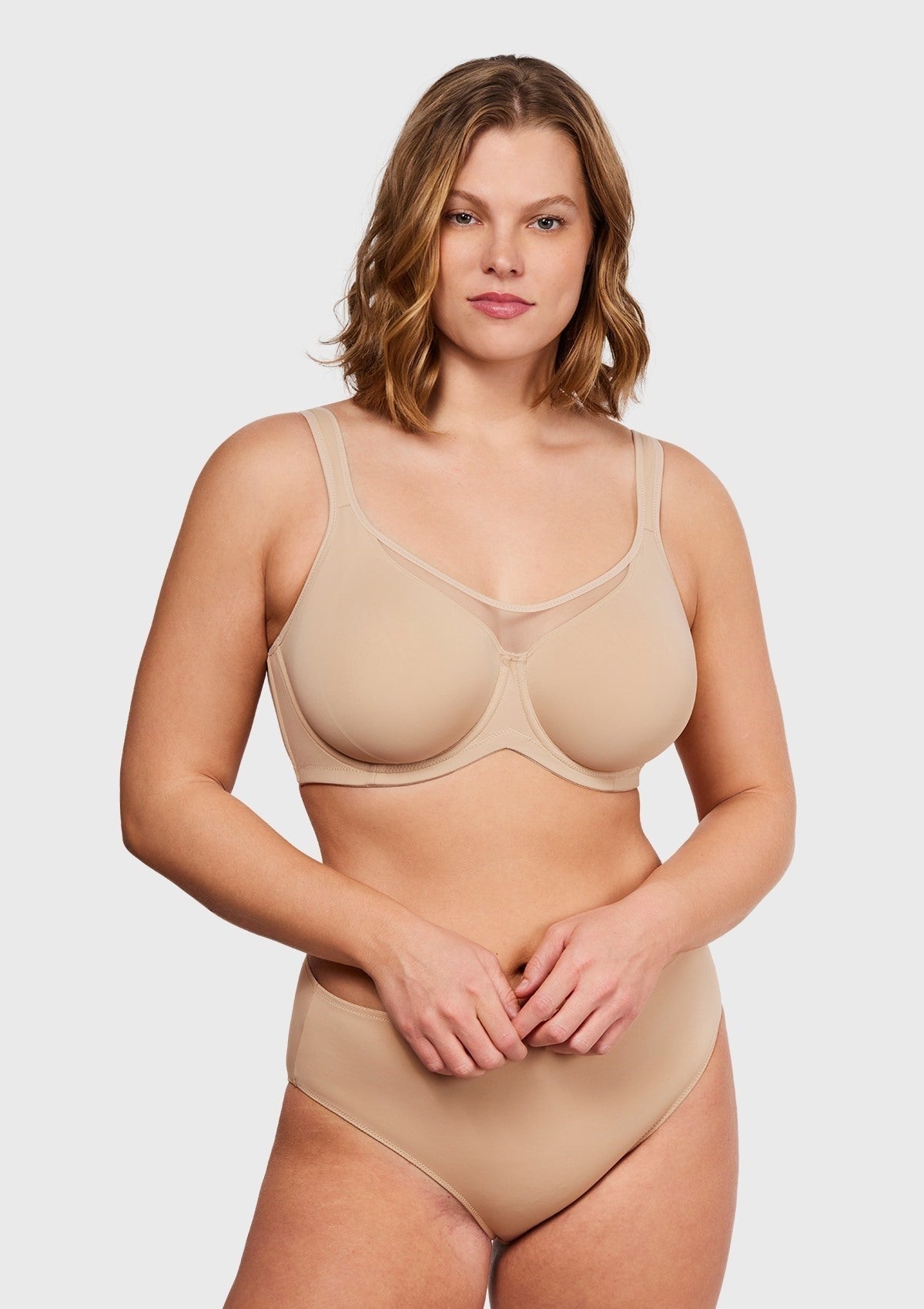 CoolComfort Smoothing Unlined Minimizer Underwire Bra