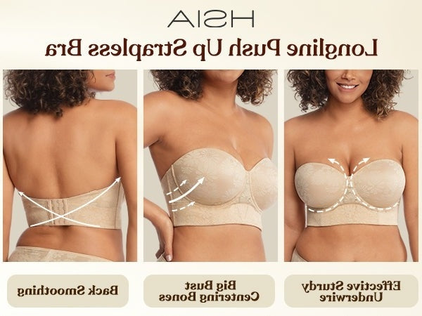 Daisy Lightly Padded Longline Underwire Strapless Balconette Bra
