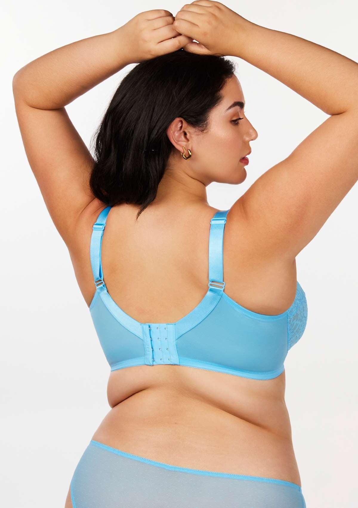 Enchante Lace Unlined Full Coverage Underwire Bra