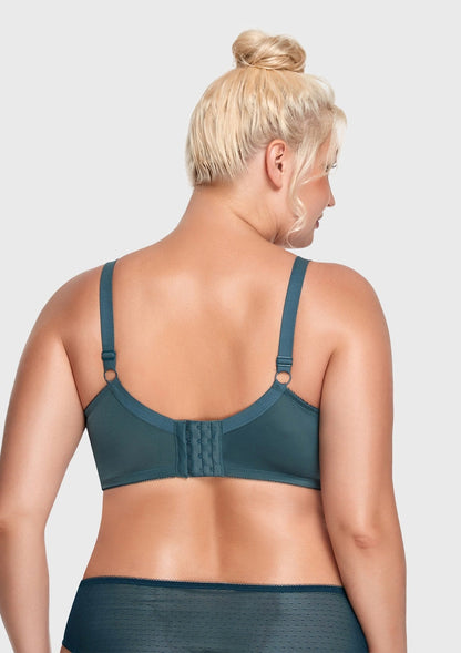 Enchante Lace Unlined Full Coverage Underwire Bra