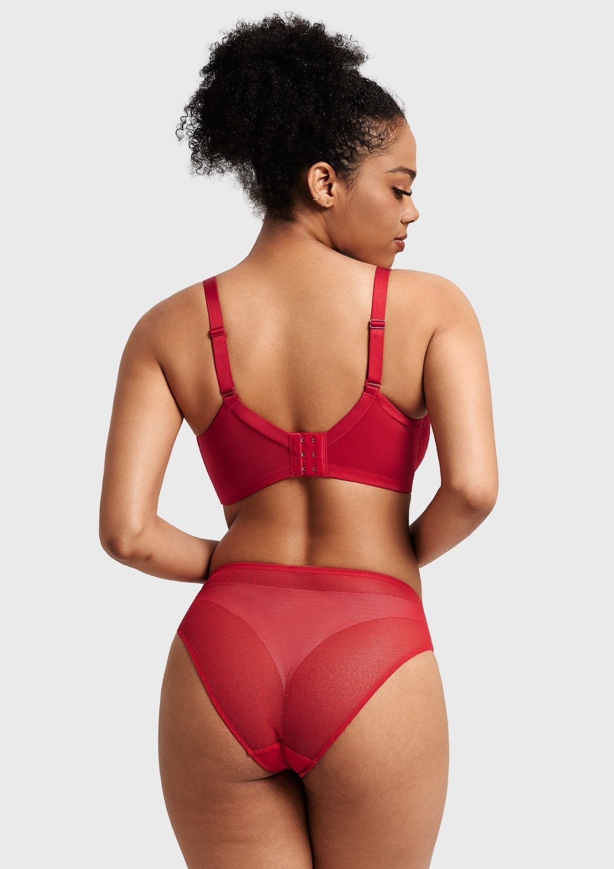 Enchante Lace Unlined Full Coverage Underwire Bra