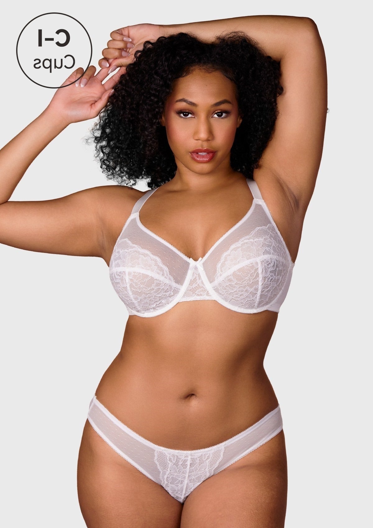 Enchante Lace Unlined Full Coverage Underwire Bra